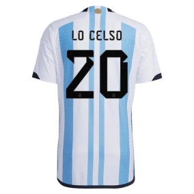 Prima Maglia Argentina Mondiali 2022 Giovani Lo Celso 20